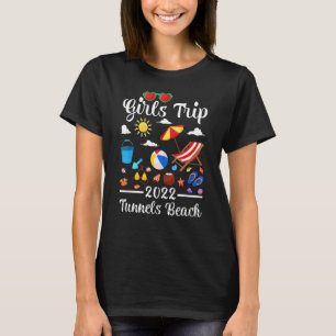 Camiseta Girls Trip 2022 Summer Vacation Hawaii Tunels Bea