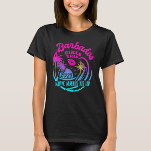Camiseta Girls Trip Barbados 2023 For Womens Weekend Birthd