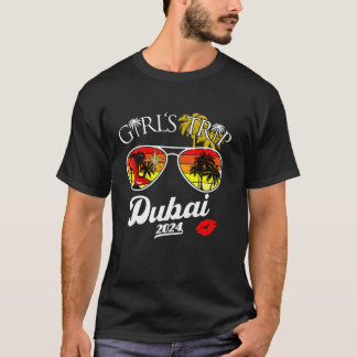 Camiseta Girls Trip Dubai 2024 Beach Womens Weekend Birthda