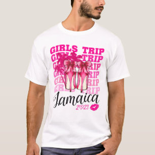 Camiseta Girls Trip Jamaica 2023 For Womens Weekend, Birthd