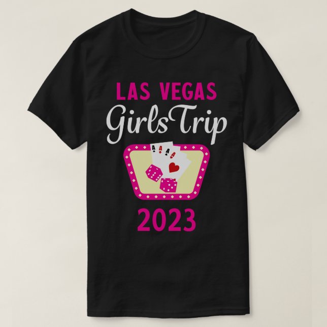 Camiseta Girls Trip Las Vegas 2023 (Frente do Design)
