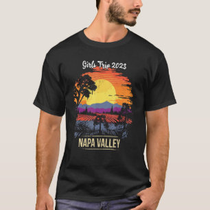 Camiseta Girls Trip Napa Valley 2023 Vineyard Retro