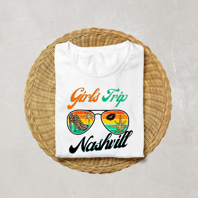 Camiseta Girls Trip Nashville 2026 Shirt for Women Weekend (Girls Trip Nashville 2026 Shirt for Women Weekend)