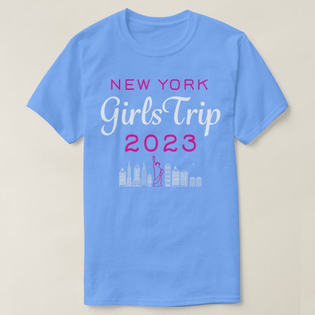 Camiseta Girls Trip New York 2023 (Frente do Design)