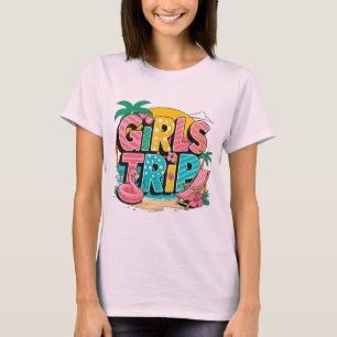 Camiseta Girls Trip Tropical Tee