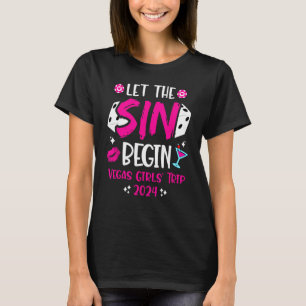 Camiseta Girls Trip Vegas - Las Vegas 2024 - Vegas Girls Tr