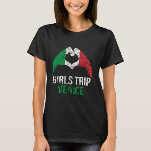 Camiseta Girls Trip Venice Itália Vintage Matando Italiano