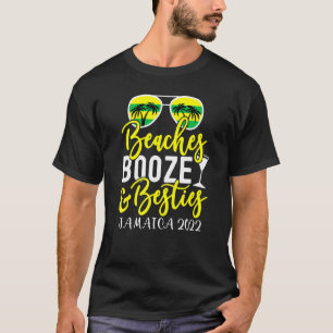 Camiseta Girls Trip Weekend Jamaica 2022 Beaches Booze & Be