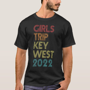Camiseta Girls Weekend Trip Florida 2022 Beaches Booze & Be