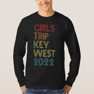 Camiseta Girls Weekend Trip Florida 2022 Beaches Booze & Be