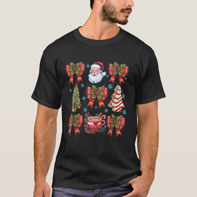 Camiseta Girly Xmas  (Frente)