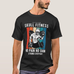 Camiseta Giro Da Malhação Do Crânio - Ir Ao Giro Sem Dor Se