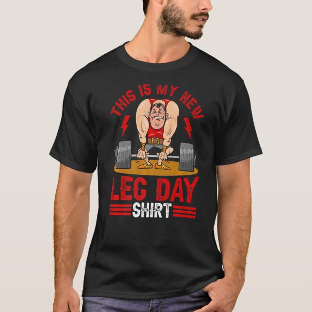 Camiseta Giro de Malhação de elevação de pernas (Frente)