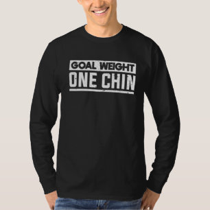 Camiseta Giro de Trabalho de Malhação de Ponta de Meta