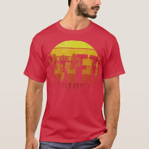 Camiseta Giro elevador de peso de movimentação de elevação 