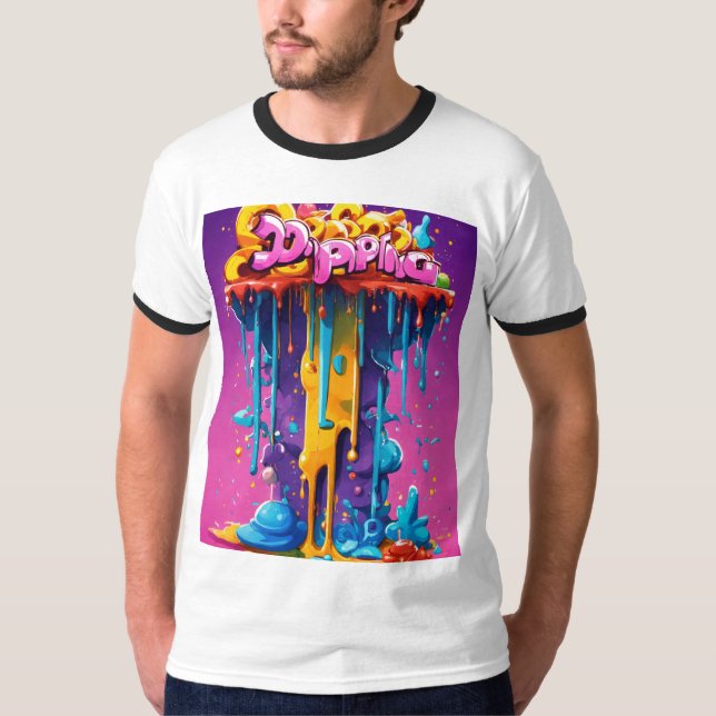 Camiseta Giro Galático: Camisa-T Gravidade (Frente)