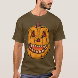 Camiseta Giro Jack O' Lanterna Raiva Cara de Abóbora