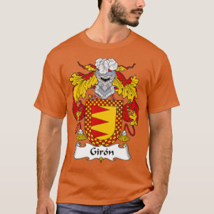 Camiseta Giron Casaco da Guarda Familiar de Armas