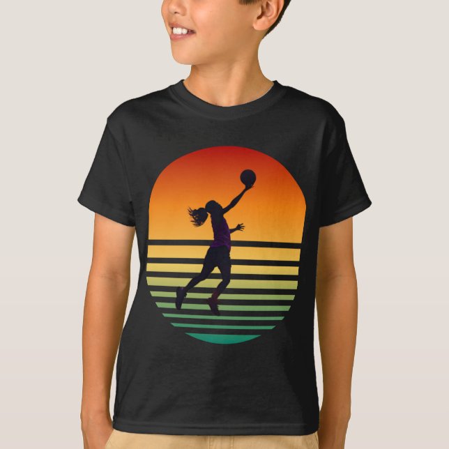 Camiseta Girs de basquetebol (Frente)