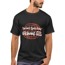 Camiseta GIS/Topógrafo estilo show