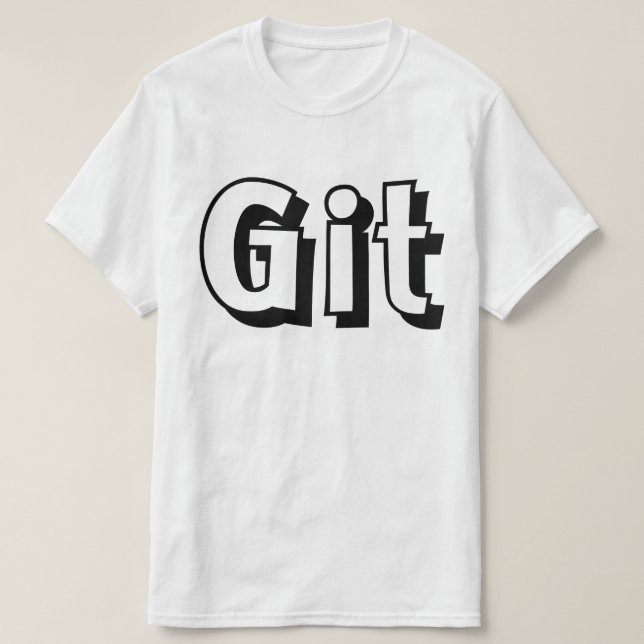 Camiseta Git (Frente do Design)