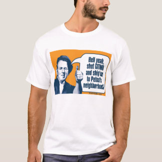 Camiseta Gitmo fechado - trabalhador sarcástico
