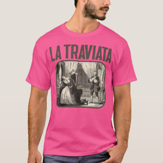Camiseta Giuseppe Verdi La Traviata - Design De Ópera