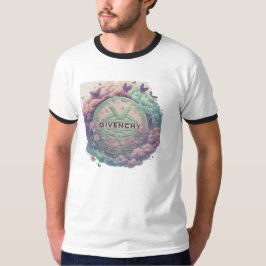 Camiseta GIVENCHY em um círculo
