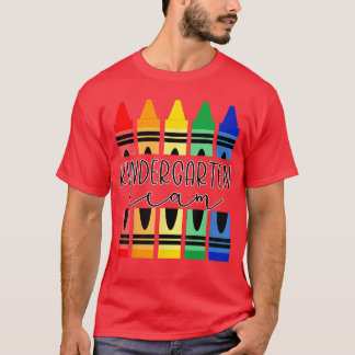 Camiseta Giz de Cera Colorido Jardim de Infância para Estud