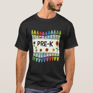 Camiseta Giz de Cera e Flor Ensino Pré K