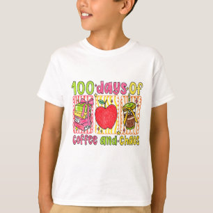 Camiseta Giz Lápis de Cera Arco-íris 100 Dias de Escola