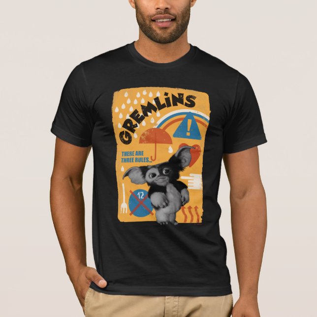 Camiseta Gizmo | Existem Três Regras (Frente)