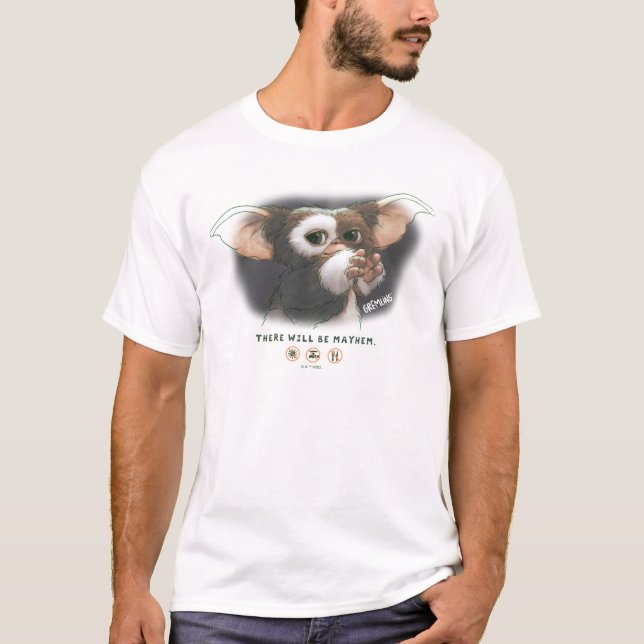 Camiseta Gizmo There Will Be Mayhem (Frente)