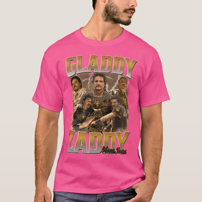 Camiseta Gla.Ddy Zad.Dy Pedro Pascal Mães.Rcus Acacius Gl.A (Frente)