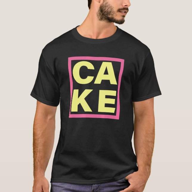 Camiseta Glacé De Bolo Doce (Frente)