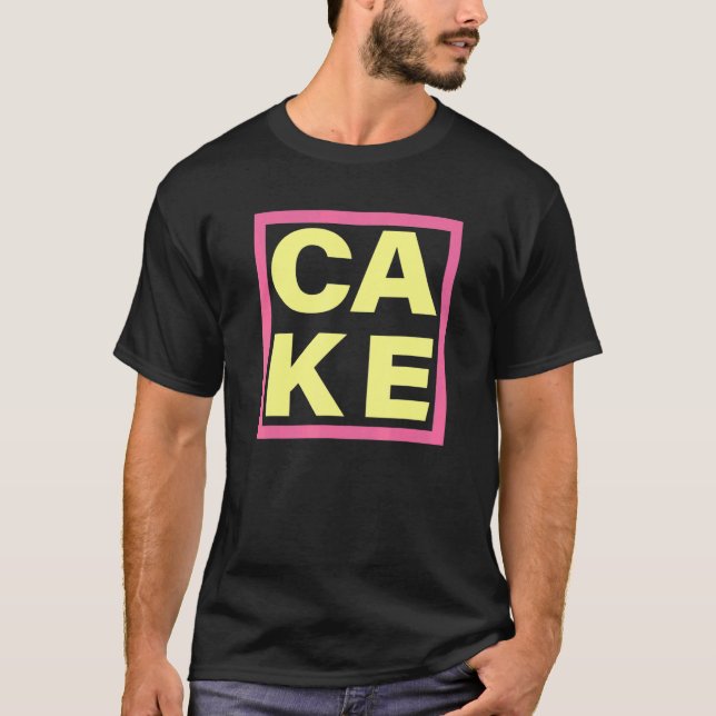 Camiseta Glacé De Bolo Doce (Frente)