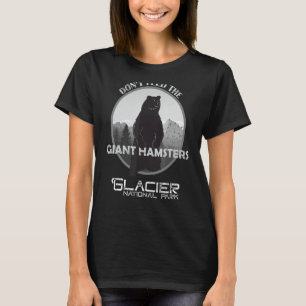 Camiseta Glaciar Funny National Park Grizzly Brown Bear Sou
