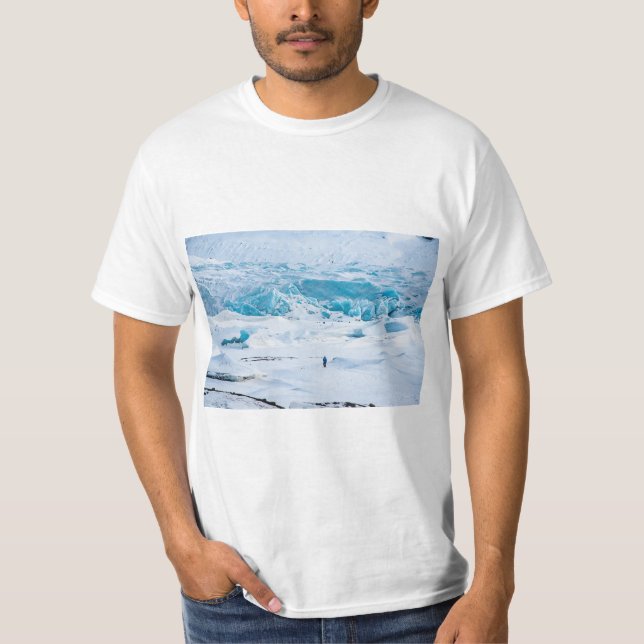 Camiseta Glaciar na Islândia (Frente)