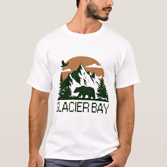 Camiseta Glacier Bay - Alasca (Frente)