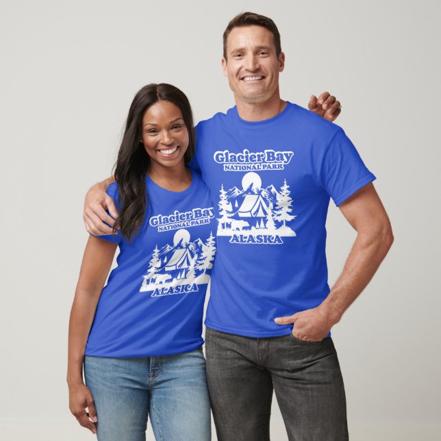 Camiseta Glacier Bay Alaska (Unissex)