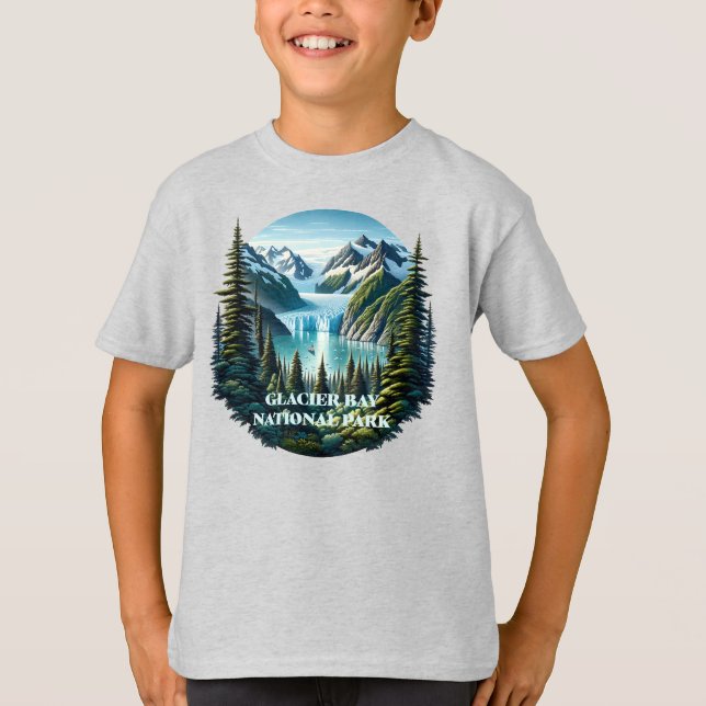 Camiseta Glacier Bay National Park Alaska (Frente)