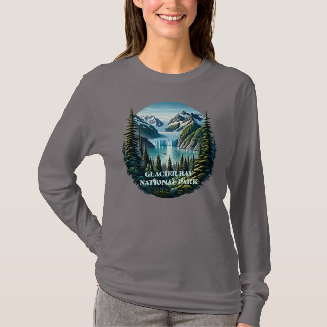 Camiseta Glacier Bay National Park Alaska (Frente)