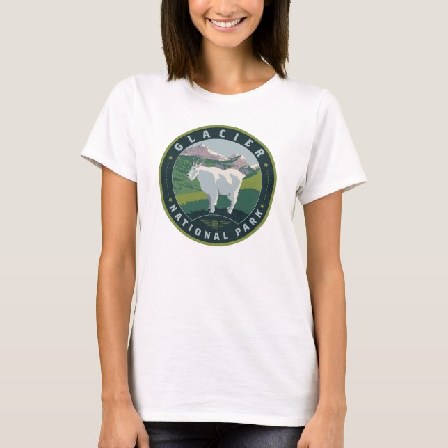 Camiseta Glacier National Park (Frente)
