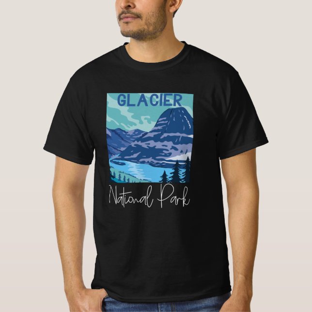 Camiseta Glacier National Park EUA (Frente)