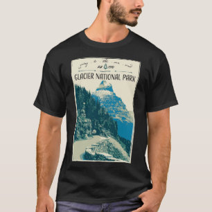 Camiseta Glacier National Park Going to the Sun Road