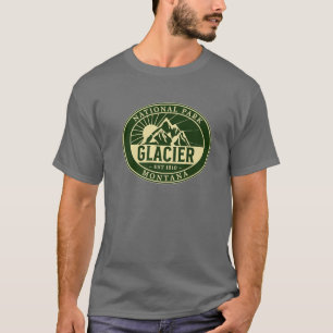Camiseta Glacier National Park Montana Hike no exterior