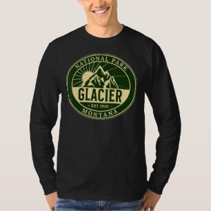 Camiseta Glacier National Park Montana Hike no exterior