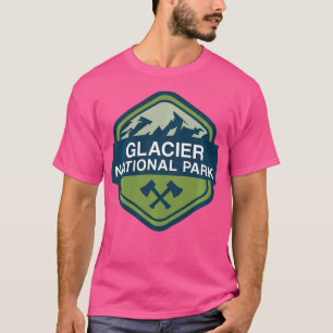 Camiseta Glacier U's National Park Montana Backpacking Hiki