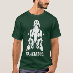 Camiseta GLADIATOR Gladiator Helmet Gym Motivation Fitnes