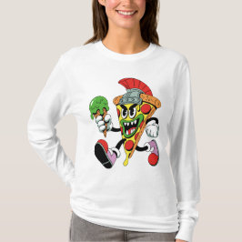 Camiseta Gladiator Pizza Slice Brainrot Italiano